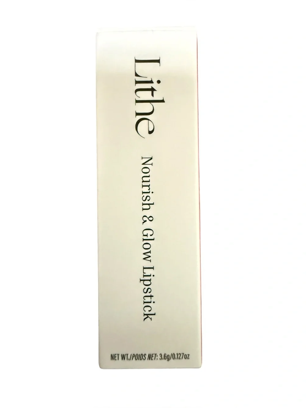 New Lithe Nourish and Glow Lipstick Peony Rosy Pink Gift Ready Unopened in Box